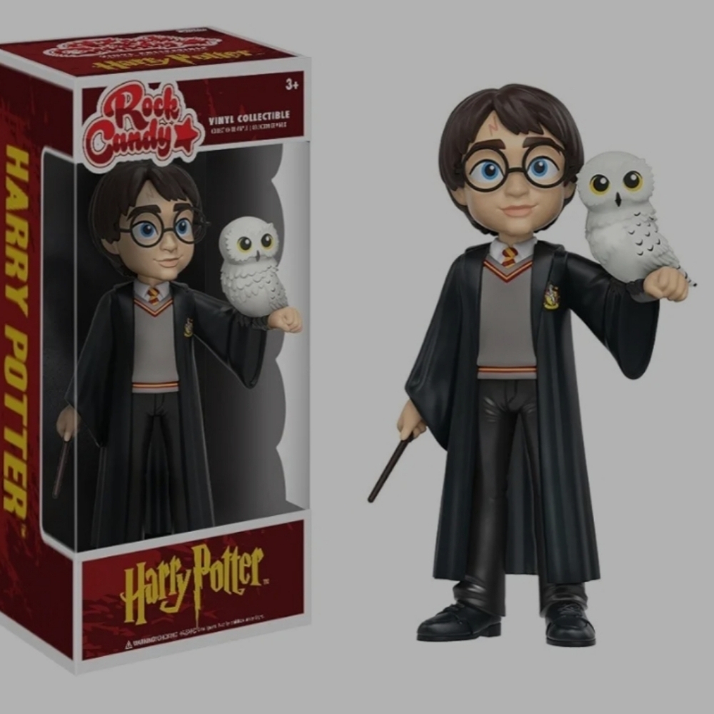 Rock & Candy Funko Harry Potter with Owl Figure In Box